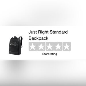 COPY - JUST RIGHT STANDARD BACKPACK
SKU: 1373111041
COLOR: BLACK